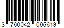 Barcode 3760042095613