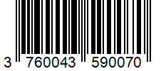 Barcode 3760043590070
