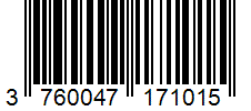 Barcode 3760047171015