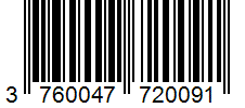 Barcode 3760047720091