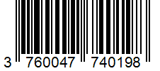 Barcode 3760047740198