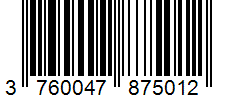Barcode 3760047875012