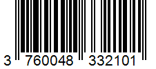 Barcode 3760048332101