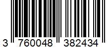 Barcode 3760048382434
