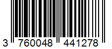 Barcode 3760048441278