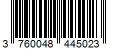 Barcode 3760048445023