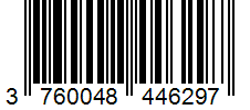 Barcode 3760048446297