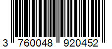 Barcode 3760048920452