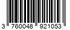 Barcode 3760048921053