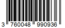 Barcode 3760048990936