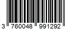 Barcode 3760048991292