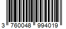 Barcode 3760048994019