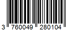 Barcode 3760049280104