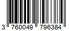 Barcode 3760049796384