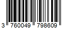 Barcode 3760049798609