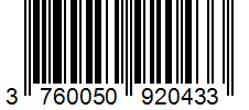 Barcode 3760050920433