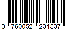 Barcode 3760052231537