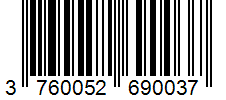 Barcode 3760052690037