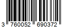 Barcode 3760052690372