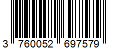 Barcode 3760052697579
