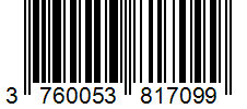 Barcode 3760053817099