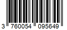 Barcode 3760054095649