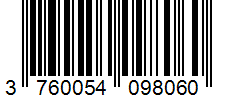 Barcode 3760054098060
