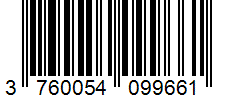Barcode 3760054099661