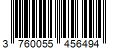 Barcode 3760055456494