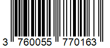 Barcode 3760055770163