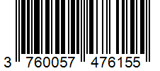 Barcode 3760057476155