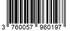 Barcode 3760057960197