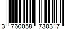Barcode 3760058730317