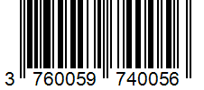 Barcode 3760059740056