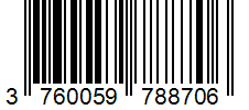 Barcode 3760059788706