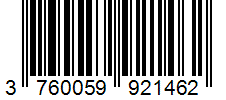 Barcode 3760059921462