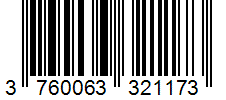 Barcode 3760063321173
