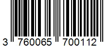 Barcode 3760065700112