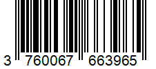 Barcode 3760067663965