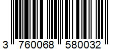 Barcode 3760068580032