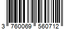 Barcode 3760069560712