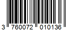 Barcode 3760072010136