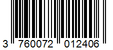 Barcode 3760072012406