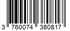 Barcode 3760074380817