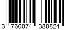 Barcode 3760074380824