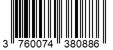 Barcode 3760074380886