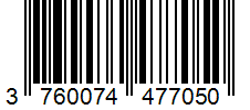 Barcode 3760074477050