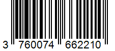 Barcode 3760074662210