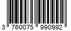 Barcode 3760075990992