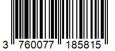 Barcode 3760077185815